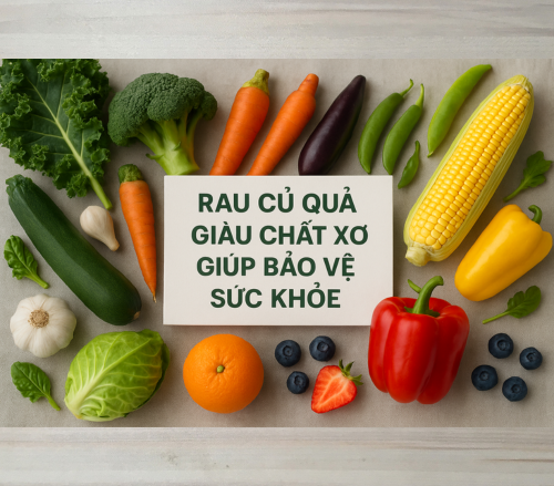 Thực phẩm giàu chất xơ giúp bảo vệ sức khỏe