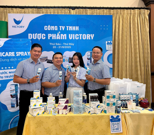 Hội nghị Tai Mũi Họng 2025, Victory Pharma, Vicare Spray