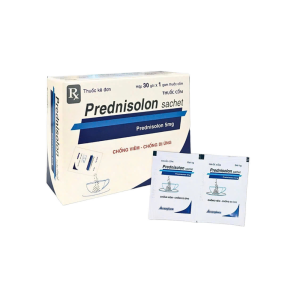 THUỐC CỐM PREDNISOLON SACHET – CHỐNG VIÊM CHỐNG DỊ ỨNG (HỘP 30 GÓI X 1G THUỐC CỐM)