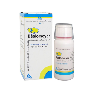 DUNG DỊCH UỐNG DESLOMEYER – THUỐC ĐIỀU TRỊ VIÊM MŨI DỊ ỨNG (HỘP 1 CHAI 30ML)