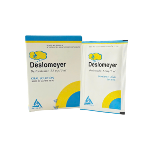 DUNG DỊCH UỐNG DESLOMEYER – THUỐC ĐIỀU TRỊ VIÊM MŨI DỊ ỨNG (HỘP 20 GÓI X 5ML)