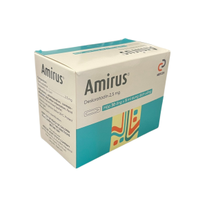 DUNG DỊCH UỐNG AMIRUS – THUỐC ĐIỀU TRỊ VIÊM MŨI DỊ ỨNG (HỘP 30 ỐNG X 5ML)