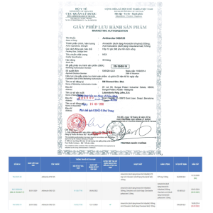 BỘT PHA HỖN DỊCH UỐNG ARDINECLAV 500/125 ĐIỀU TRỊ NGẮN NGÀY NHIỄM KHUẨN(1 HỘP 12 GÓI)