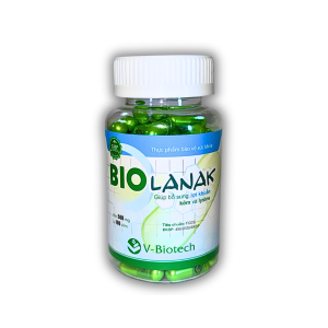 BIOLANAK 500MG – BỔ SUNG MEN VI SINH CÓ ÍCH CHO ĐƯỜNG RUỘT (CHAI)