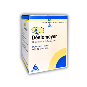 DUNG DỊCH UỐNG DESLOMEYER – THUỐC ĐIỀU TRỊ VIÊM MŨI DỊ ỨNG (HỘP 20 GÓI X 5ML)