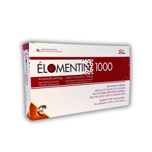 THUỐC ELOMENTIN 1G – ĐIỀU TRỊ NHIỄM KHUẨN DO VI KHUẨN NHẠY CẢM (HỘP 2 VỈ X 7 VIÊN NÉN BAO PHIM)