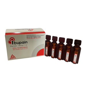 HỖN DỊCH UỐNG IBUPAIN – THUỐC GIẢM ĐAU HẠ SỐT (HỘP 20 ỐNG X 5ML)