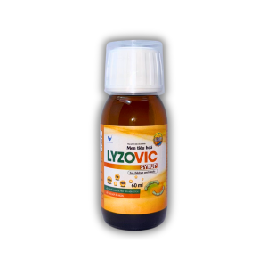 SIRO MEN TIÊU HOÁ LYZOVIC – HỖ TRỢ BỔ SUNG CÁC MEN TIÊU HOÁ CÓ ÍCH, GIÚP ĂN NGON (CHAI 60 ML)