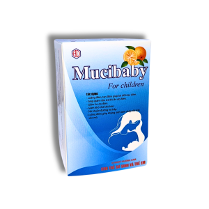 THUỐC MUCIBABY GIẢM CÁC TRIỆU CHỨNG HO VÀ LÒNG ĐỜM CHO TRẺ EM VÀ TRẺ SƠ SINH (HỘP 10 GÓI X 1,5G)