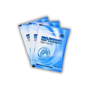 THUỐC BỘT NLP-AMBRO – LÀM LOÃNG ĐỜM TRONG CÁC BỆNH ĐƯỜNG HÔ HẤP CẤP VÀ MẠN TÍNH (HỘP 30 GÓI X 1,5G)