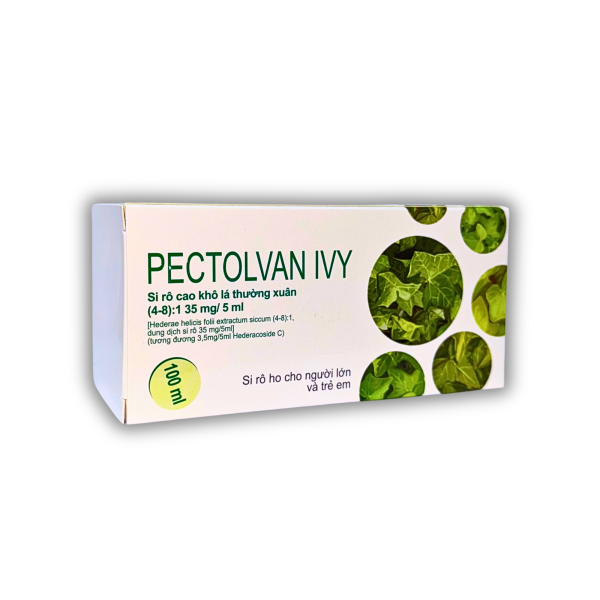 SIRO PECTOLVAN IVY ĐIỀU TRỊ VIÊM ĐƯỜNG HÔ HẤP, VIÊM PHẾ QUẢN MÃN TÍNH (100ml)