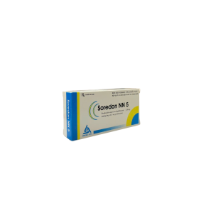 VIÊN NÉN PHÂN TÁN SOREDON NN5- THUỐC KHÁNG VIÊM CHỐNG DỊ ỨNG (HỘP 3 VỈ X 10 VIÊN)