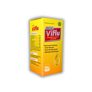 SIRO HO VIFLU – HỖ TRỢ BỔ PHẾ, GIẢM HO, LOÃNG ĐỜM (CHAI 60ML)