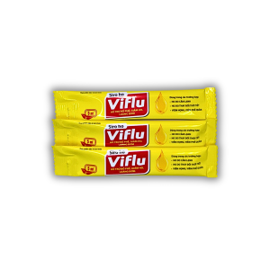 SIRO HO VIFLU – HỖ TRỢ BỔ PHẾ, GIẢM HO, LOÃNG ĐỜM (30 GÓI X 5ML)