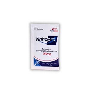 CỐM PHA HỖN DỊCH UỐNG VINHOPRO – ĐIỀU TRỊ CÁC BỆNH NHIỄM TRÙNG (HỘP 10 GÓI X 3G)