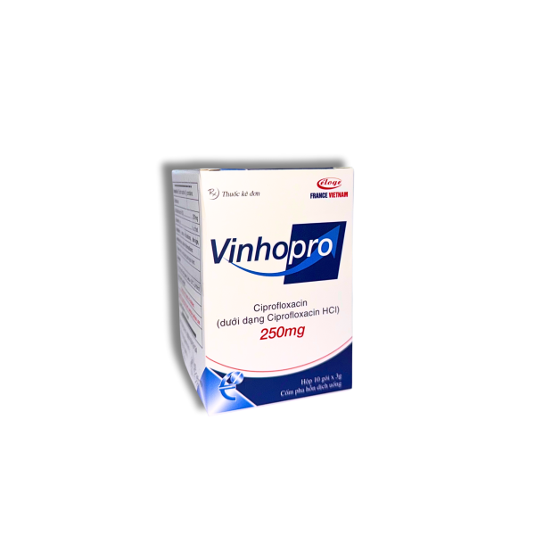 CỐM PHA HỖN DỊCH UỐNG VINHOPRO – ĐIỀU TRỊ CÁC BỆNH NHIỄM TRÙNG (HỘP 10 GÓI X 3G)