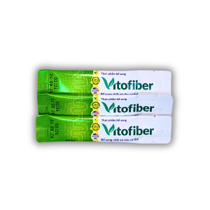 VITOFIBER – BỔ SUNG CHẤT XƠ CHO CƠ THỂ (HỘP 30 GÓI)