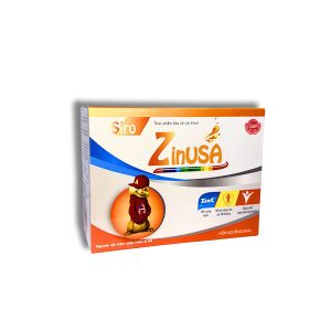SIRO ZINUSA – BỔ SUNG KẼM, HỖ TRỢ NÂNG CAO SỨC ĐỀ KHÁNG, GIÚP CƠ THỂ PHÁT TRIỂN KHỎE MẠNH (HỘP 20 ỐNG 5ML)