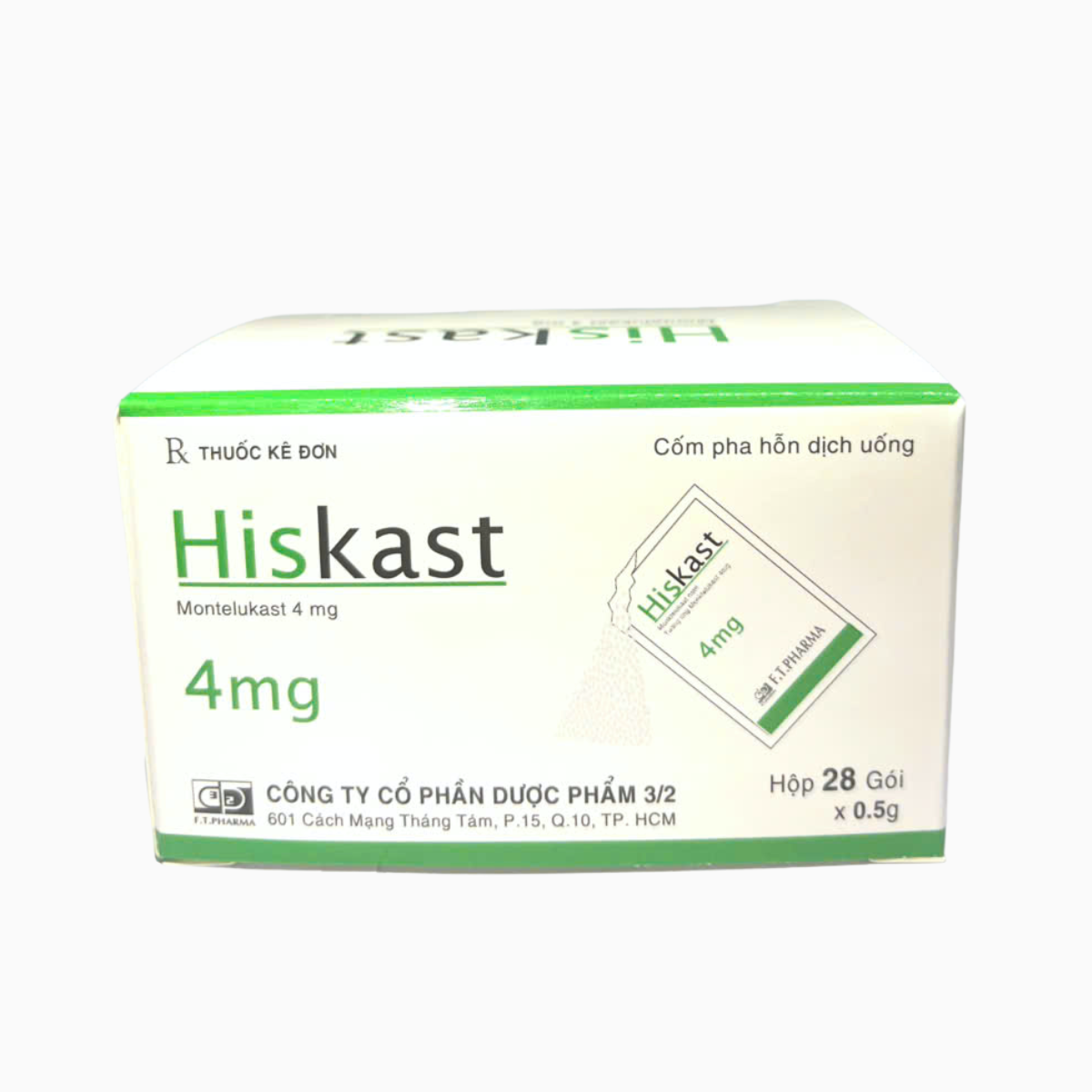 CỐM PHA HỖN DỊCH UỐNG HISKAST - DỰ PHÒNG VÀ ĐIỀU TRỊ HEN PHẾ QUẢN MẠN TÍNH 1 CỐM PHA HỖN DỊCH UỐNG HISKAST – DỰ PHÒNG VÀ ĐIỀU TRỊ HEN PHẾ QUẢN MẠN TÍNH