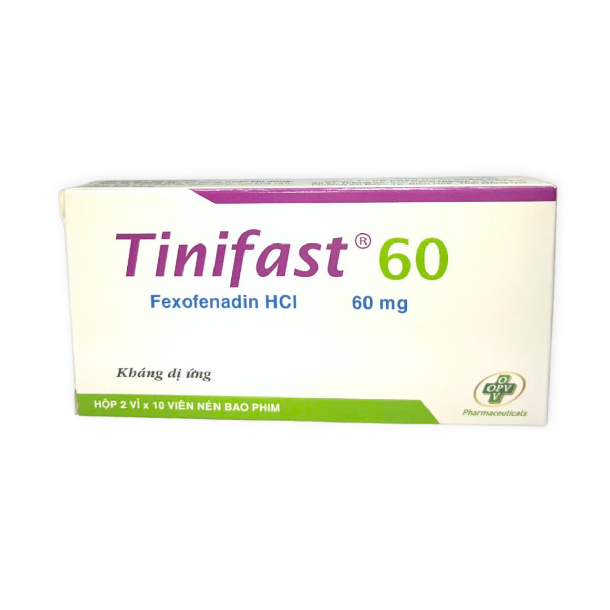 VIÊN NÉN BAO PHIM TINIFAST 60 - DÙNG TRONG VIÊM MŨI DỊ ỨNG THEO MÙA VÀ MÀY ĐAY VÔ CĂN MẠN TÍNH 1 VIÊN NÉN BAO PHIM TINIFAST 60 – DÙNG TRONG VIÊM MŨI DỊ ỨNG THEO MÙA VÀ MÀY ĐAY VÔ CĂN MẠN TÍNH